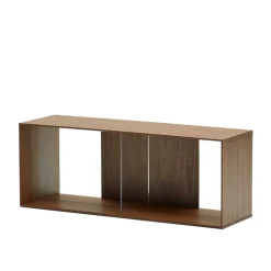 Clearance 101x38x30 Regel Element in Nussbaum Furnier - Lician Regale