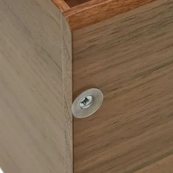 Clearance 101x38x30 Regel Element in Nussbaum Furnier - Lician Regale