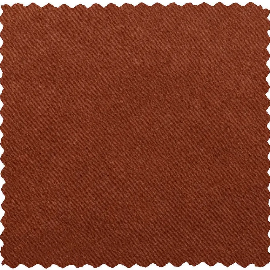 230x83x88 Samt Wohnzimmercouch in Kastanien Braun - Enzing Sofas