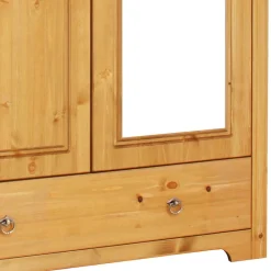 Outlet 106x191x59 Schlafzimmer Schrank in Kiefer Natur - Imressa I Kleiderschränke|Schränke