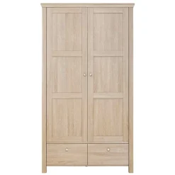 New 100x180x55 Schlafzimmerschrank mit Schubladen & Türen - Restania Kleiderschränke|Schränke
