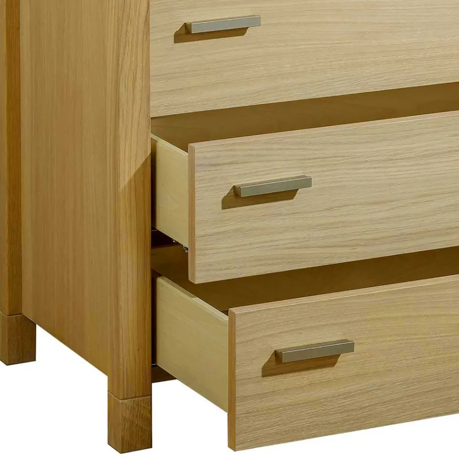 Best 85x110x43 Schrank mit Schreibklappe - Settsura Tische