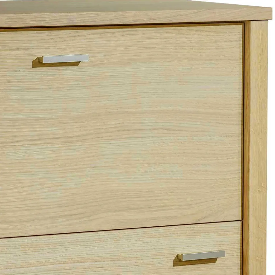 Best 85x110x43 Schrank mit Schreibklappe - Settsura Tische