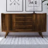 160x90x50 Sideboard in Nussbaumfarben lackiert - Nadelle Sideboards