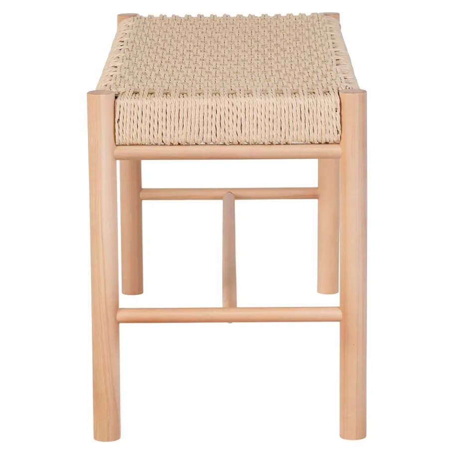 Best 80x45x35 Sitzbank aus Kordel Geflecht - Vanadrino Sitzbank