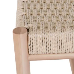 Best 80x45x35 Sitzbank aus Kordel Geflecht - Vanadrino Sitzbank