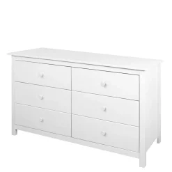 Best 130x80x45 Skandi Kommode mit sechs Schubladen - Etrinas Sideboards