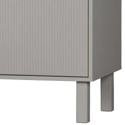 160x78x46 Skandi Sideboard 4-türig in Grau - Huvina Sideboards