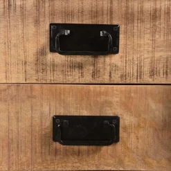 90x180x40 Stauraum Schrank im Industrial Style - Eswan Vitrinen