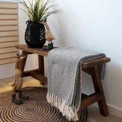 Best 90x45x25 Teakholz Bank naturbelassen - Verdena Sitzbank