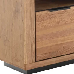 Sale 72x142x40 Teilmassives Regal mit drei Fächern & Tür - Vlacoma Regale|Vitrinen