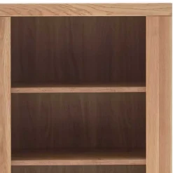 Sale 72x142x40 Teilmassives Regal mit drei Fächern & Tür - Vlacoma Regale|Vitrinen