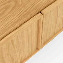 Clearance 112x51x42 2-türiges TV Lowboard in Eiche - Ravilon Tv & Hifi-Möbel|Lowboards