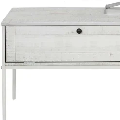 Sale 140x45x40 TV Board aus Kiefer in Creme Weiß - Ejeliva Tv & Hifi-Möbel|Lowboards