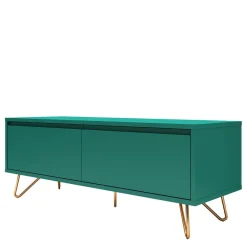 Clearance 120x45x40 TV Board in Grün lackiert - Ricriava Tv & Hifi-Möbel|Lowboards