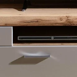 Best 140x51x47 TV Element in Grau & Eiche - Fraguca Tv & Hifi-Möbel|Lowboards