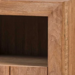 138x75x50 TV Kommode aus Teak Massivholz - Myons Tv & Hifi-Möbel