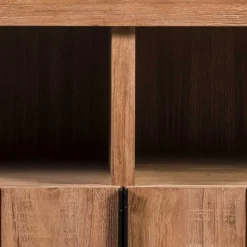 138x75x50 TV Kommode aus Teak Massivholz - Myons Tv & Hifi-Möbel