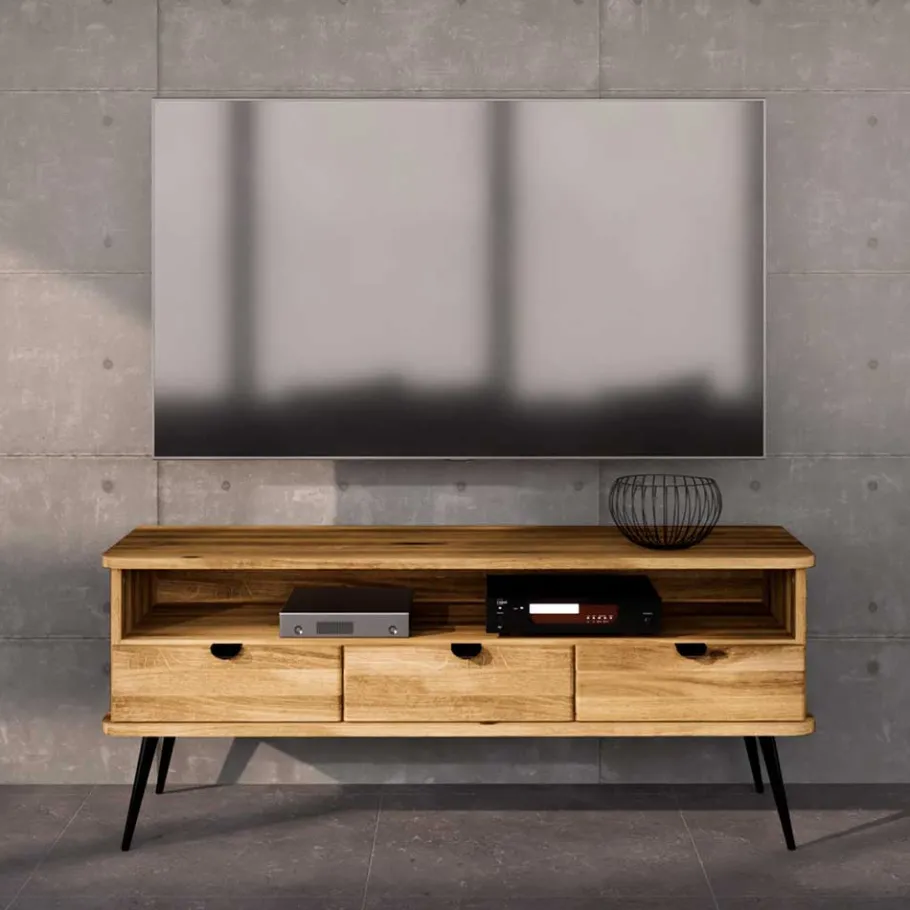 144x57x46 TV Kommode mit Fach - Casarius Tv & Hifi-Möbel|Lowboards