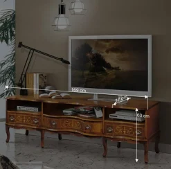 Best 169x60x37 TV Lowboard im Barockstil - Motiz Lowboards