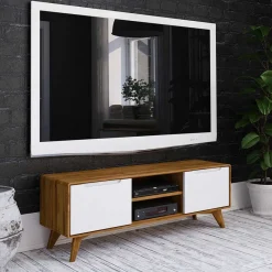 134x48x40 TV Schrank mit Türen & Fächern - Diesta Tv & Hifi-Möbel|Lowboards