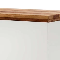 202x54x40 TV Unterschrank in Weiß & Asteiche - Vangels Tv & Hifi-Möbel|Lowboards