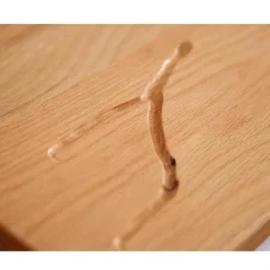 202x54x40 TV Unterschrank in Weiß & Asteiche - Vangels Tv & Hifi-Möbel|Lowboards