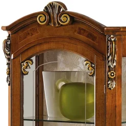 Best 68x204x41 Vitrine im Italienischem Stil - Leonid Vitrinen