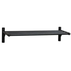 Clearance 80x19x33 Wandboard für Schuhe in Schwarz - Evlinu Regale