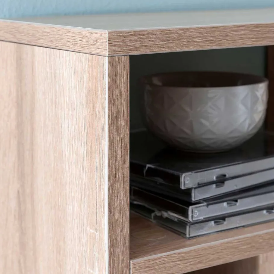 Clearance 75x51x16 Wandregal in Sonoma-Eiche - Mavricara Regale