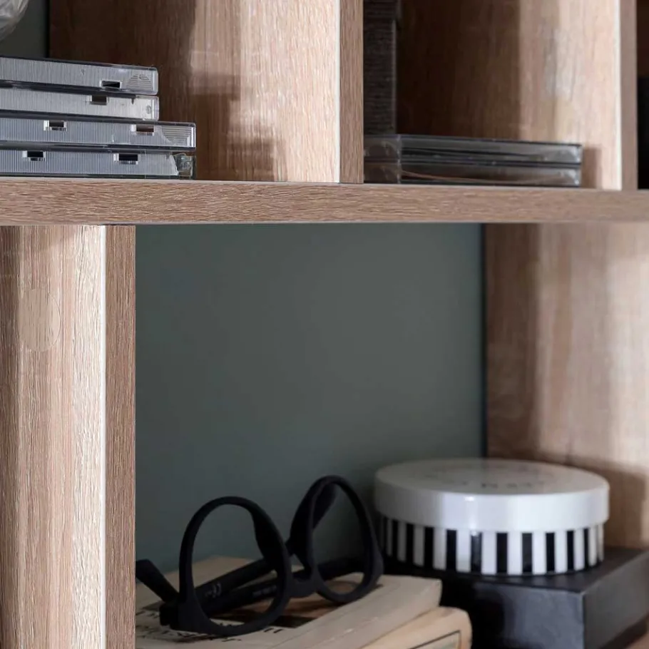 Clearance 75x51x16 Wandregal in Sonoma-Eiche - Mavricara Regale