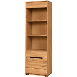 Sale 63x197x41 Wohnzimmer Regal mit 3 Fächern & Tür - Sennya Regale|Vitrinen