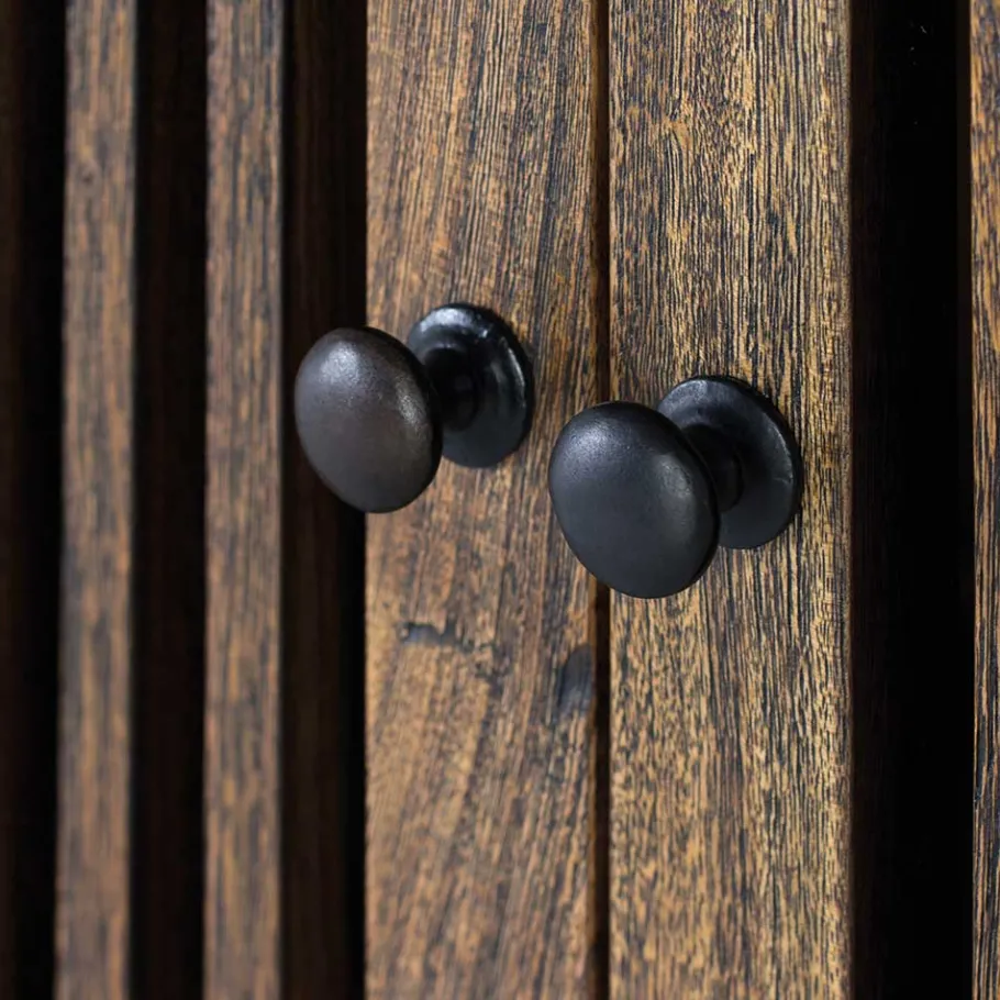 100x160x45 Wohnzimmerschrank mit zwei Türen - Charin Vitrinen