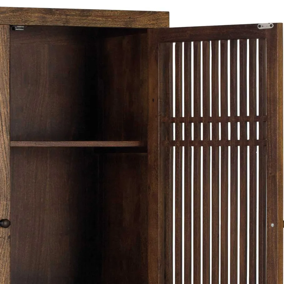 100x160x45 Wohnzimmerschrank mit zwei Türen - Charin Vitrinen