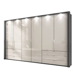 New XXL Kleiderschrank mit Falttüren - Nasses Kleiderschränke