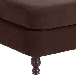 Sale XXL Polstersessel in Braun Velours - Snoud Sessel