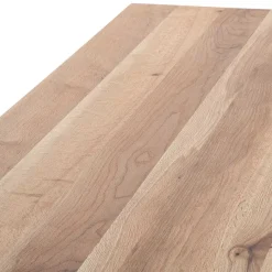 Outlet Zerreiche Küchenbank mit Schweizer Kante - Liberatos Sitzbank