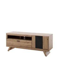 Zweifarbiger TV Unterschrank 159x65x51cm - Larinca Tv & Hifi-Möbel|Lowboards