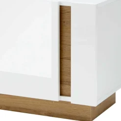 Outlet Zweifarbiges TV Board mit Klappe - Myrda Tv & Hifi-Möbel|Lowboards